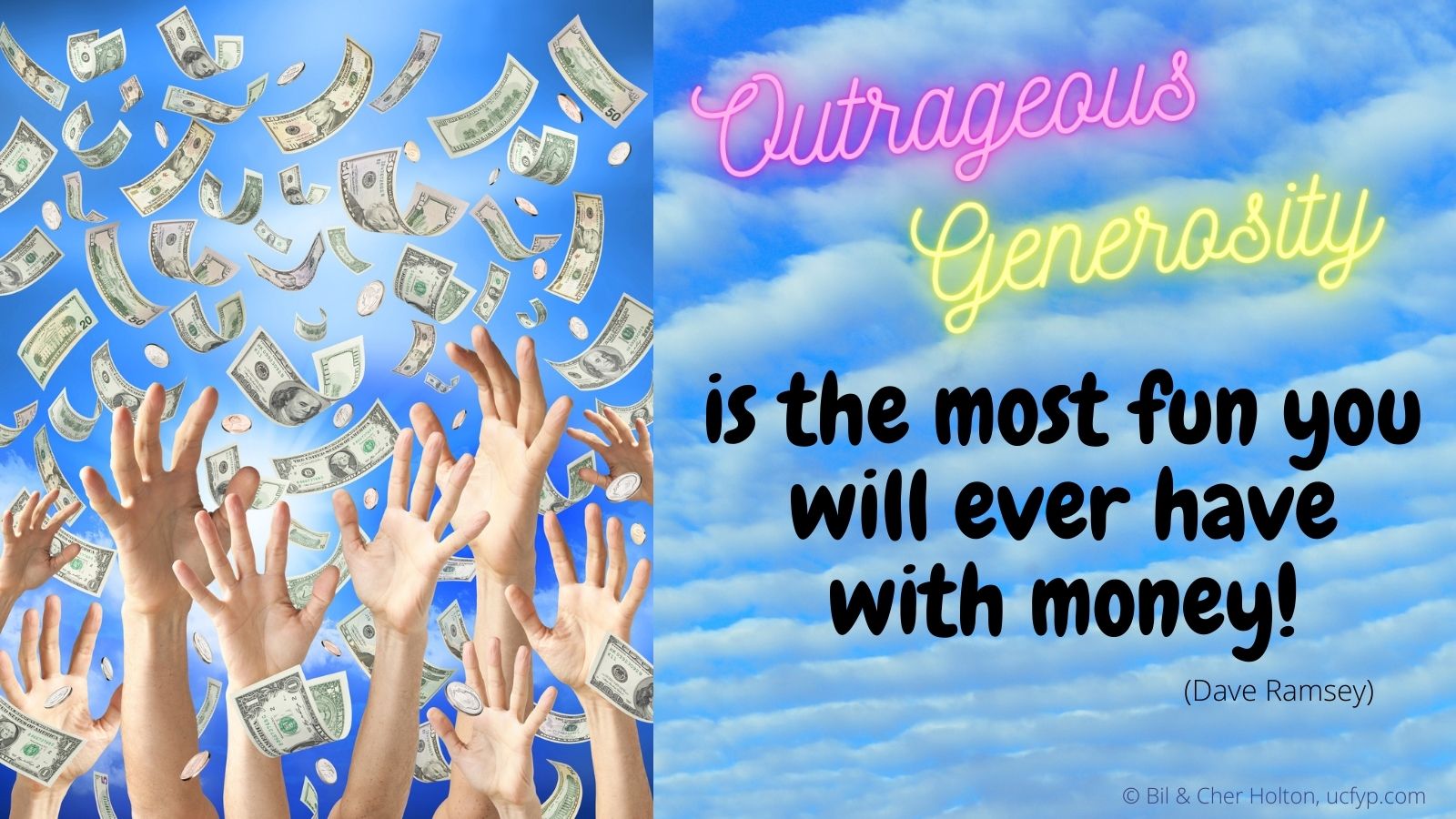 OutrageousGenerosity-DaveRamseyQuote- Poster OutrageousGenerosity-DaveRamseyQuote- Poster