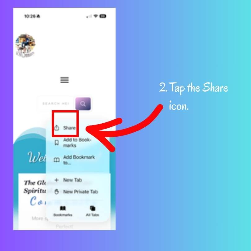 Step2-AddSiteToIphone