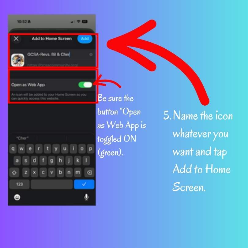 Step5-AddSiteToIphone